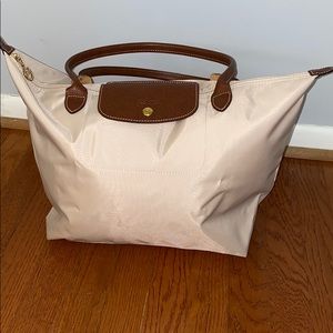 Small Le Pliage nylon shoulder tote Longchamp.